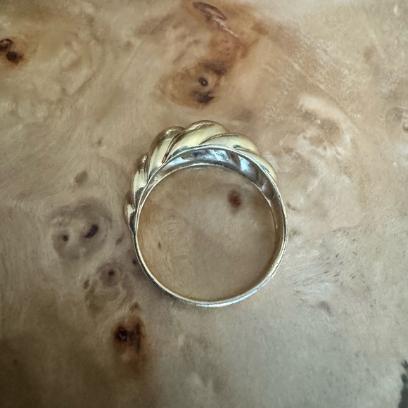 Mejuri croissant dome vermeil ring size 7 - Picture 3 of 5